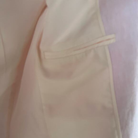 J. By J.Crew Women's Pink Linen Blazer Size 00 - Picture 7 of 9